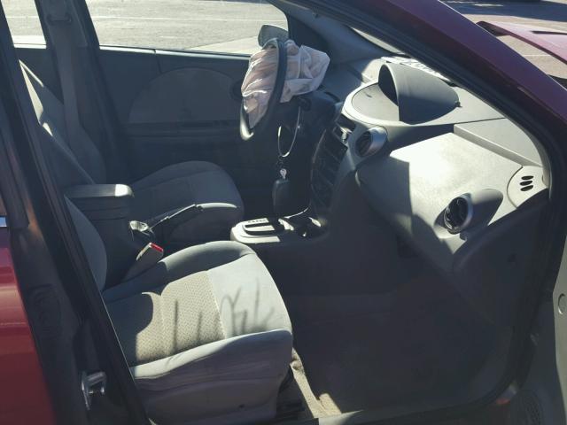 1G8AL58F36Z194023 - 2006 SATURN ION LEVEL Tünd qırmızı foto 5