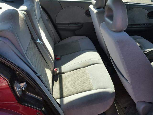 1G8AL58F36Z194023 - 2006 SATURN ION LEVEL Tünd qırmızı foto 6