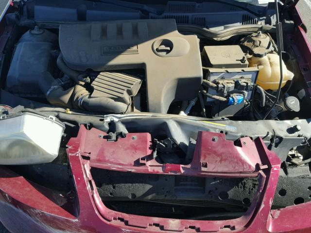 1G8AL58F36Z194023 - 2006 SATURN ION LEVEL Tünd qırmızı foto 7