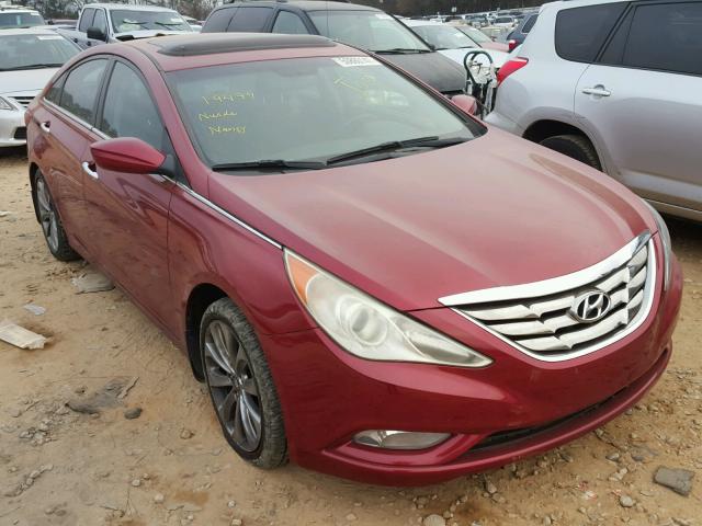 5NPEC4AC1CH431967 - 2012 HYUNDAI SONATA SE RED photo 1