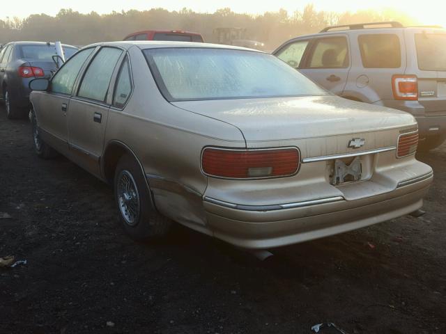 1G1BL52W5TR179983 - 1996 CHEVROLET CAPRICE CL GOLD photo 3