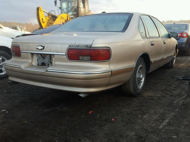 1G1BL52W5TR179983 - 1996 CHEVROLET CAPRICE CL GOLD photo 4