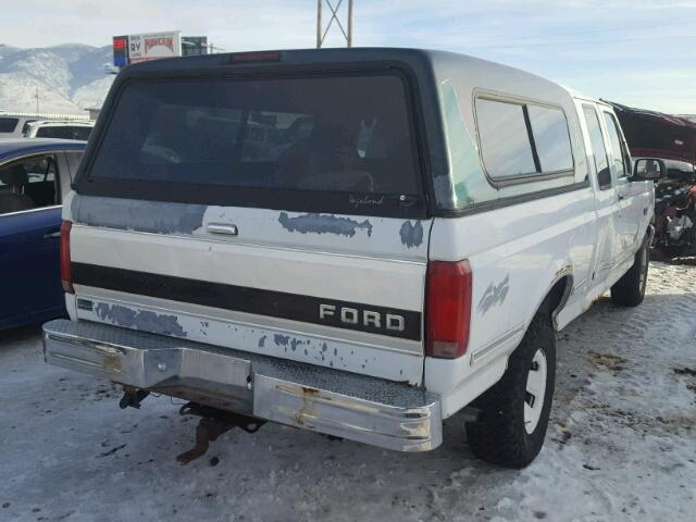 1FTEX14N5NKA91081 - 1992 FORD F150 WHITE photo 4