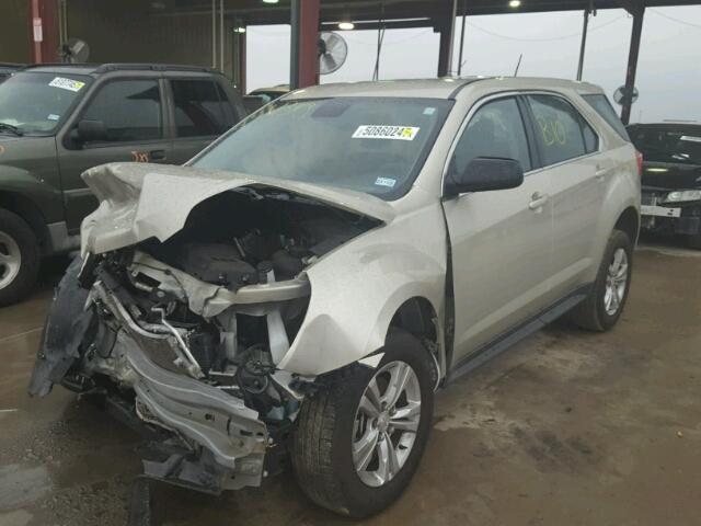 1GNALBEK7GZ107691 - 2016 CHEVROLET EQUINOX LS GOLD photo 2