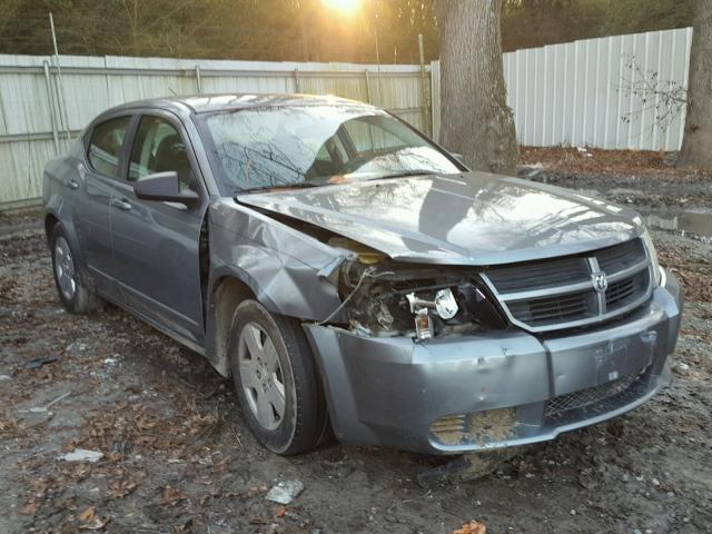 1B3LC46K78N576799 - 2008 DODGE AVENGER SE GRAY photo 1