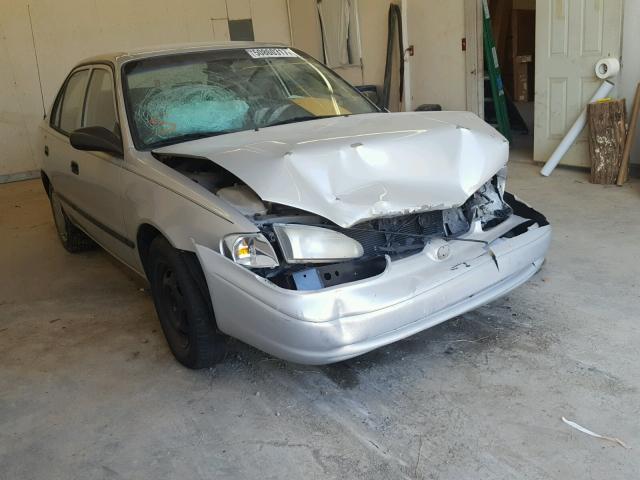 1Y1SK528X1Z436544 - 2001 CHEVROLET GEO PRIZM 银色 照片 1