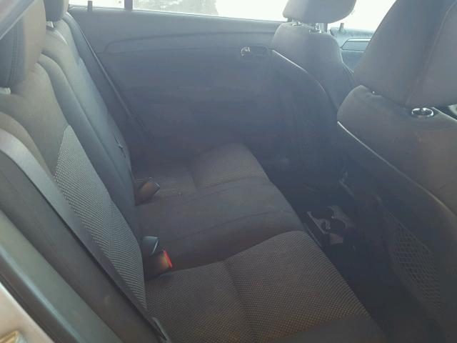 1G1ZC5EB3AF169913 - 2010 CHEVROLET MALIBU 1LT ვერცხლისფერი ფოტო 6