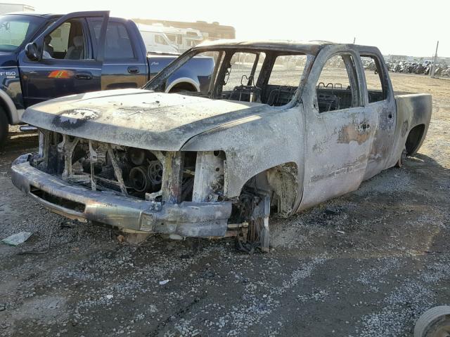 3GCPCSE00DG166854 - 2013 CHEVROLET SILVERADO BURN photo 2