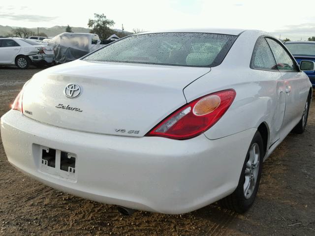 4T1CA38P06U096562 - 2006 TOYOTA CAMRY SOLA WHITE photo 4