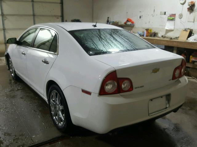 1G1ZK577994243466 - 2009 CHEVROLET MALIBU LTZ WHITE photo 3