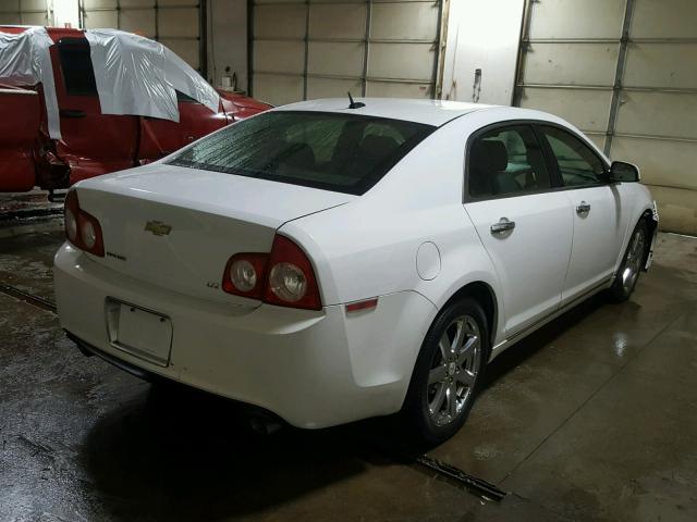 1G1ZK577994243466 - 2009 CHEVROLET MALIBU LTZ WHITE photo 4