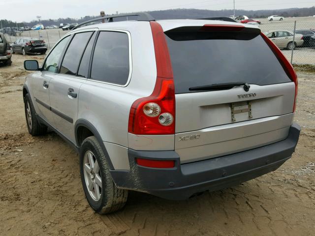 YV4CY592061285192 - 2006 VOLVO XC90 SILVER photo 3