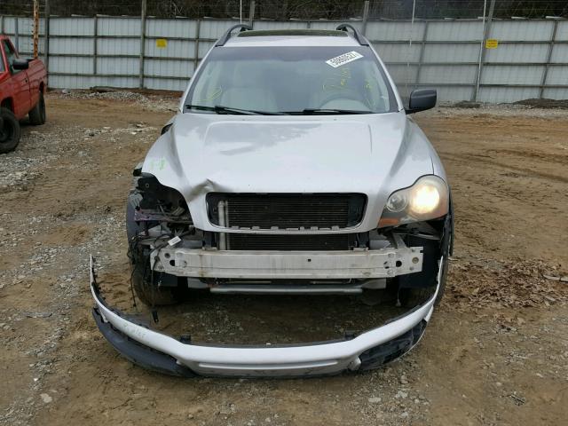 YV4CY592061285192 - 2006 VOLVO XC90 SILVER photo 9