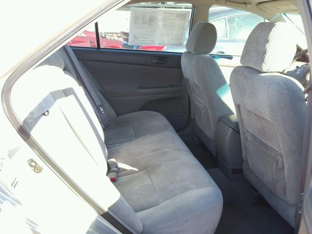 4T1BE32K74U816921 - 2004 TOYOTA CAMRY LE ვერცხლისფერი ფოტო 6