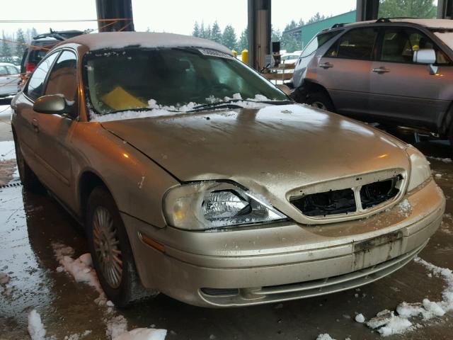 1MEFM50U61G626724 - 2001 MERCURY SABLE GS TAN photo 1