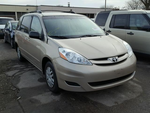 5TDKK4CC7AS319376 - 2010 TOYOTA SIENNA CE GOLD photo 1