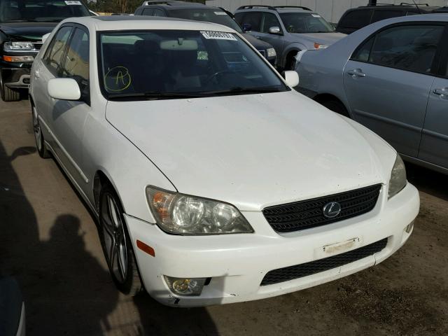 JTHBD192620061426 - 2002 LEXUS IS 300 WHITE photo 1