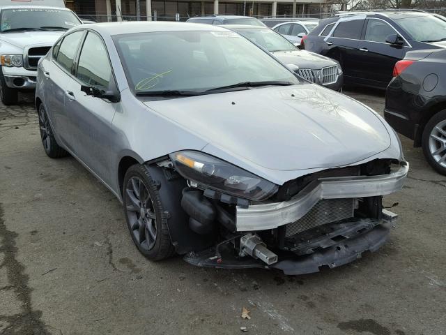 1C3CDFBB3GD555907 - 2016 DODGE DART SXT GRAY photo 1