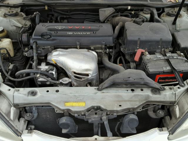 4T1BE32K32U623095 - 2002 TOYOTA CAMRY LE SILVER photo 7