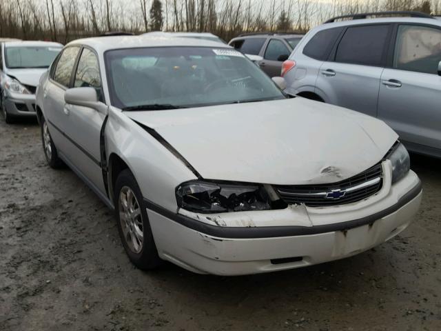 2G1WF52E539233440 - 2003 CHEVROLET IMPALA WHITE photo 1