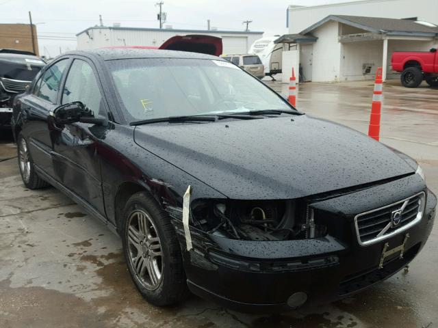 YV1RS592082677305 - 2008 VOLVO S60 2.5T BLACK photo 1