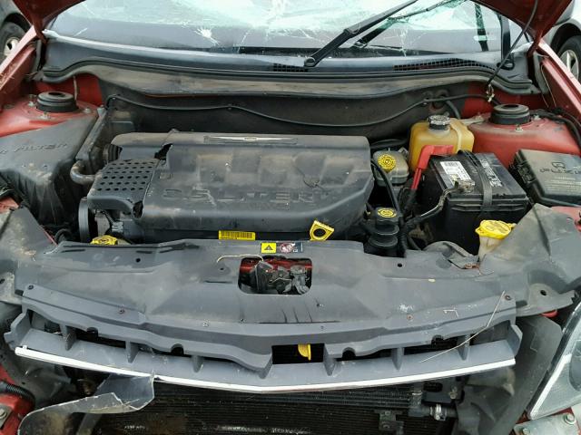2C8GM68474R558757 - 2004 CHRYSLER PACIFICA RED photo 7