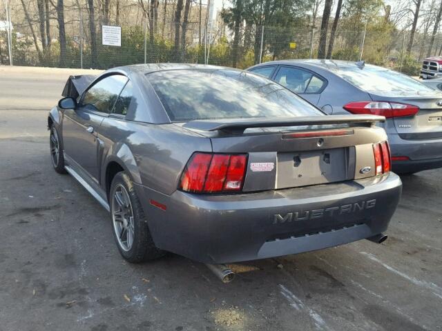 1FAFP40443F388146 - 2003 FORD MUSTANG GRAY photo 3