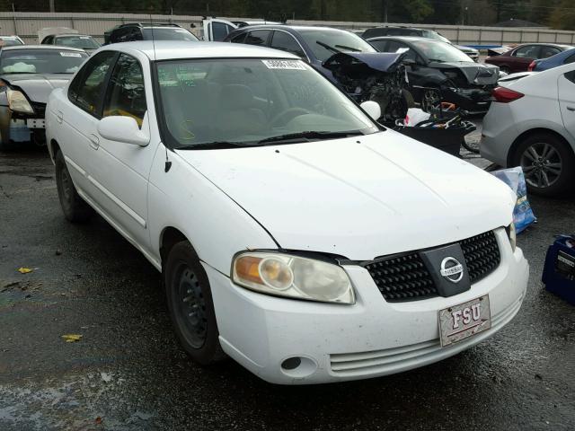 3N1CB51D85L553790 - 2005 NISSAN SENTRA 1.8 WHITE photo 1