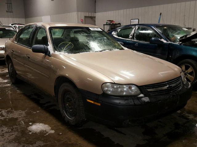 1G1ND52J63M506550 - 2003 CHEVROLET MALIBU GOLD photo 1