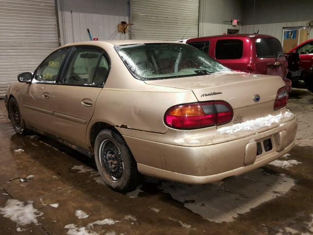 1G1ND52J63M506550 - 2003 CHEVROLET MALIBU GOLD photo 3