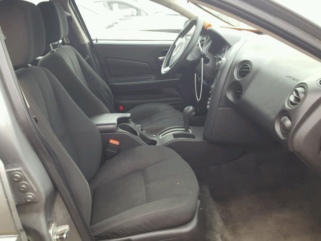 2G2WP552581137338 - 2008 PONTIAC GRAND PRIX GRAY photo 5