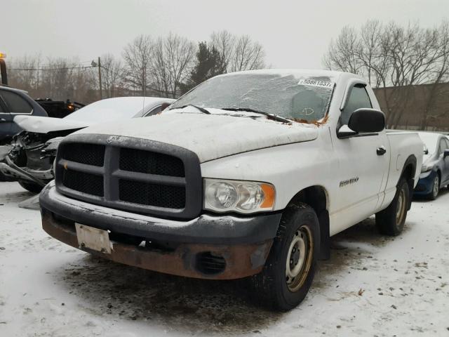 1D7HA16K94J241446 - 2004 DODGE RAM 1500 S WHITE photo 2