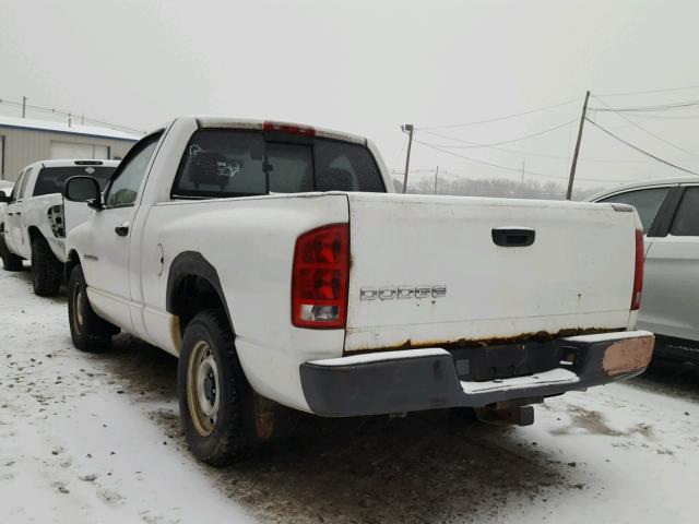 1D7HA16K94J241446 - 2004 DODGE RAM 1500 S WHITE photo 3