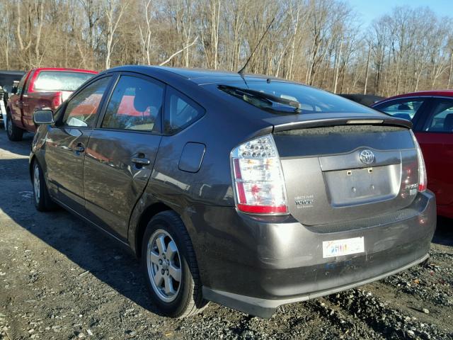 JTDKB20U793522508 - 2009 TOYOTA PRIUS GRAY photo 3