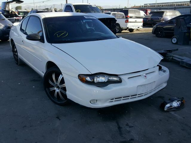 2G1WW12E619366827 - 2001 CHEVROLET MONTE CARL თეთრი ფოტო 1