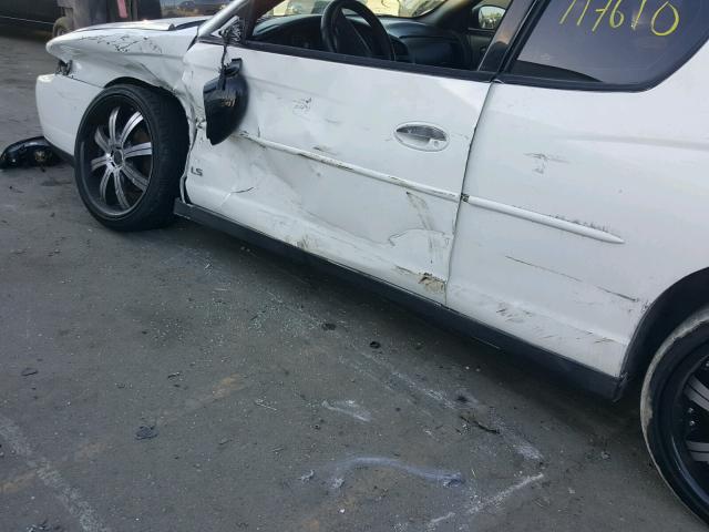 2G1WW12E619366827 - 2001 CHEVROLET MONTE CARL თეთრი ფოტო 9