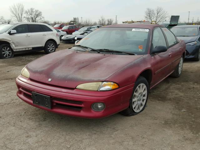 2B3HD46T8VH598813 - 1997 DODGE INTREPID RED photo 2