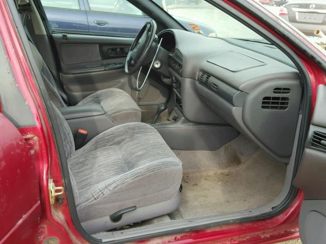 2B3HD46T8VH598813 - 1997 DODGE INTREPID RED photo 5