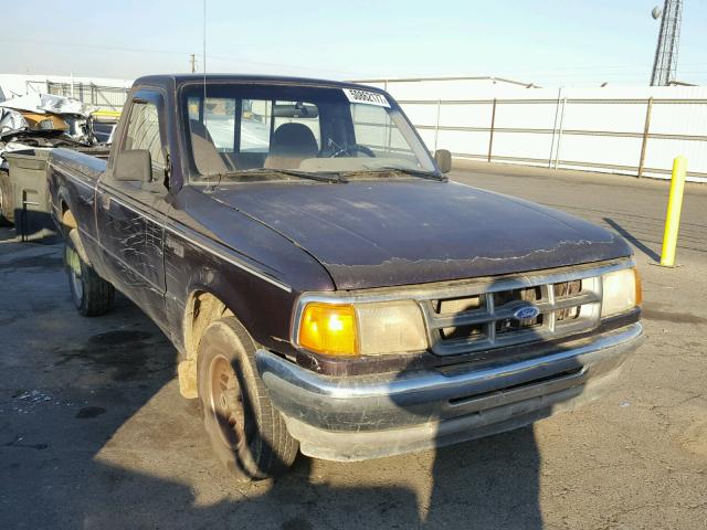 1FTCR10A1RUD51524 - 1994 FORD RANGER PURPLE photo 1