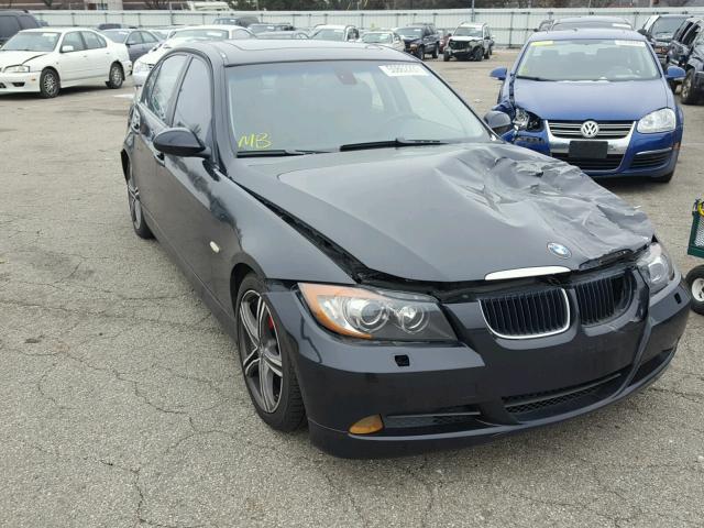 WBAVB175X6NK39457 - 2006 BMW 325 I AUTO BLACK photo 1