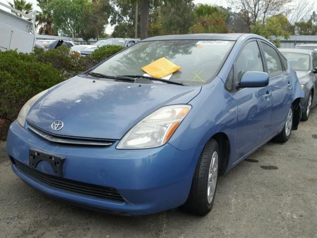 JTDKB20U087739051 - 2008 TOYOTA PRIUS BLUE photo 2