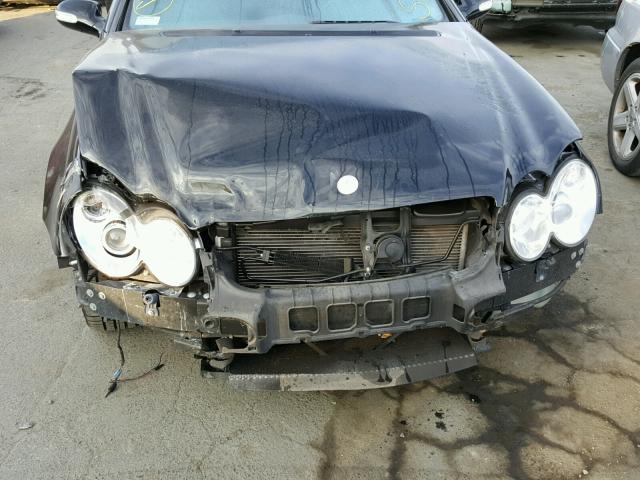 WDBTJ75J33F010106 - 2003 MERCEDES-BENZ CLK 500 BLACK photo 9