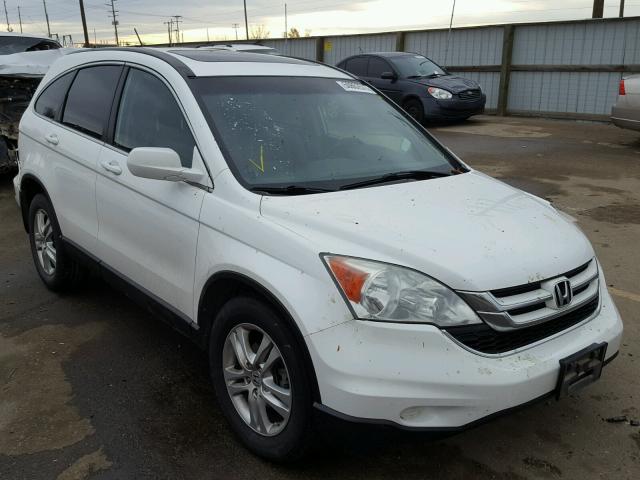 5J6RE4H7XAL084940 - 2010 HONDA CR-V EXL WHITE photo 1