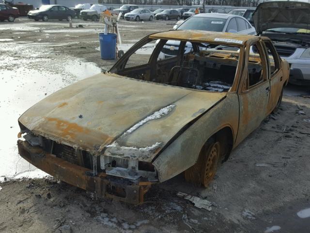 2G4WB54L6P1416893 - 1993 BUICK REGAL CUST BURN photo 2