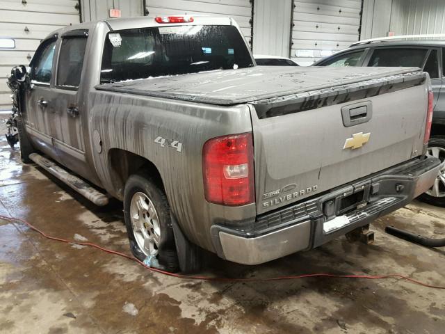 3GCEK23349G243532 - 2009 CHEVROLET SILVERADO GRAY photo 3