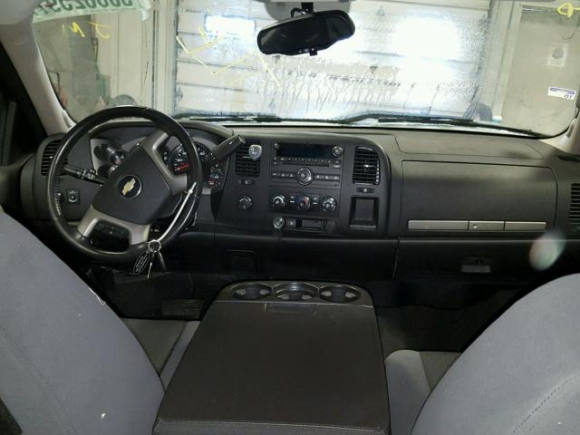 3GCEK23349G243532 - 2009 CHEVROLET SILVERADO GRAY photo 9