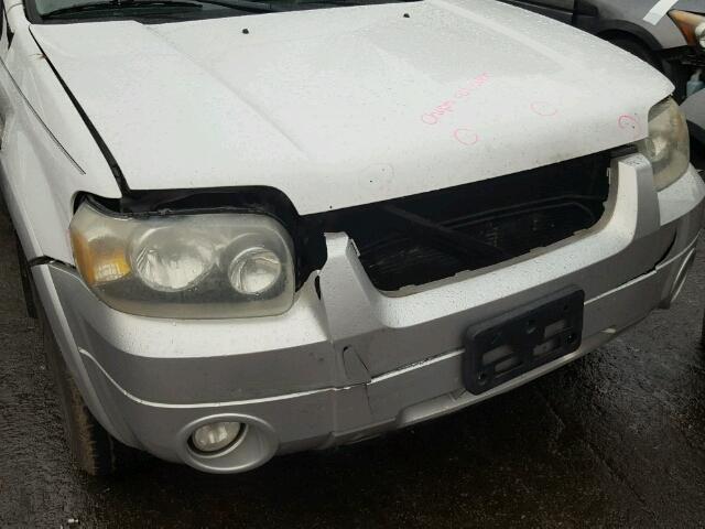 1FMYU93117KB98467 - 2007 FORD ESCAPE XLT WHITE photo 9