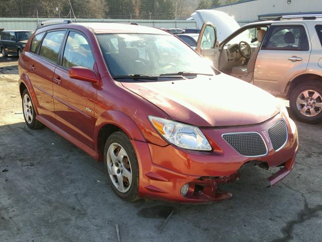 5Y2SL65897Z418676 - 2007 PONTIAC VIBE MAROON photo 1