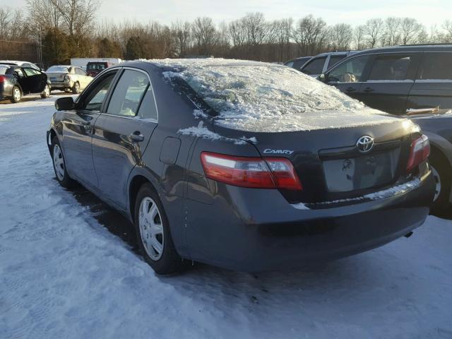 4T1BE46K19U819224 - 2009 TOYOTA CAMRY BASE GRAY photo 3