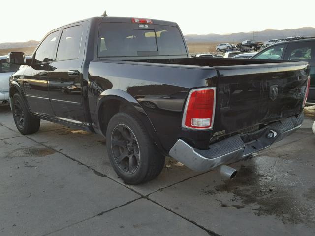 1C6RR7NT5FS549562 - 2015 RAM 1500 LARAM BLACK photo 3